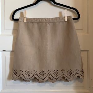 Hollister Micro Suede Skirt